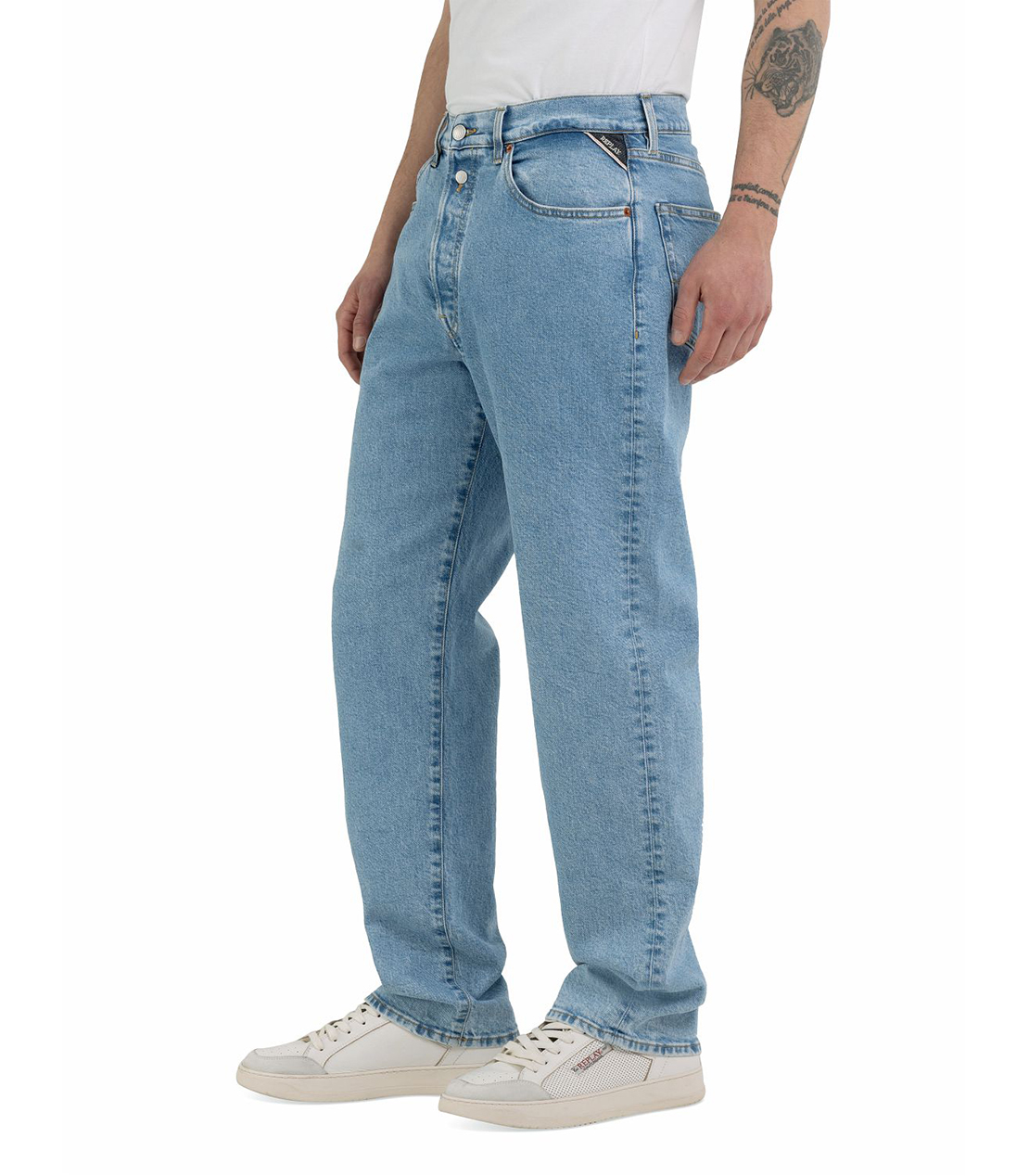 9 ZERO 1 コンフォートストレートフィットデニム 詳細画像 ライトブルー 4